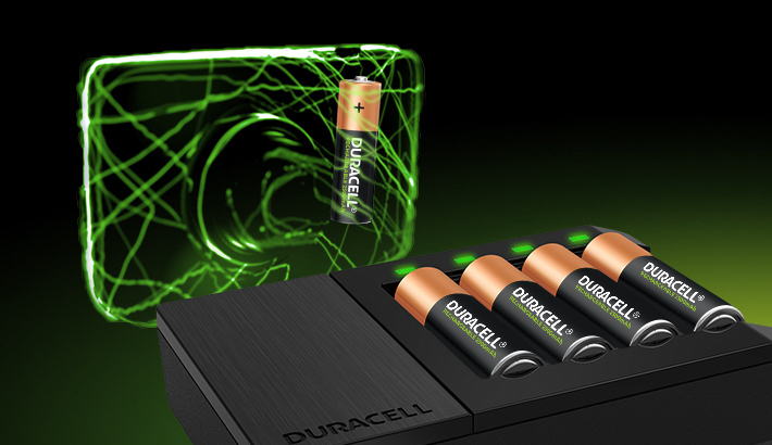 I caricabatterie Duracell ad alta velocità offrono prestazioni di lunga durata