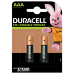 Batterie ricaricabili Duracell 900mAh AAA Confezione da 2 pezzi