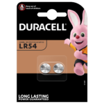 Batteria alcalina a bottone LR54 Speciality Duracell da 1,5 V confezione da 2 pezzi