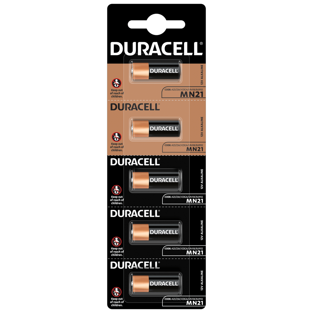 Batteria Duracell alcalina MN21 speciale da 12V