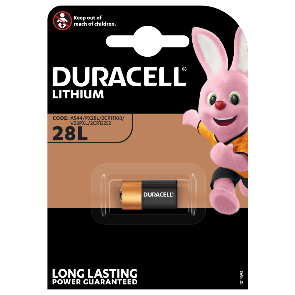 Batteria Duracell al litio 28L ad alta potenza da 6V