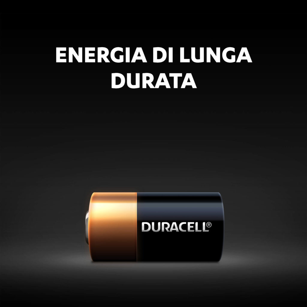 Potenza duratura delle batterie al litio Duracell da 28L