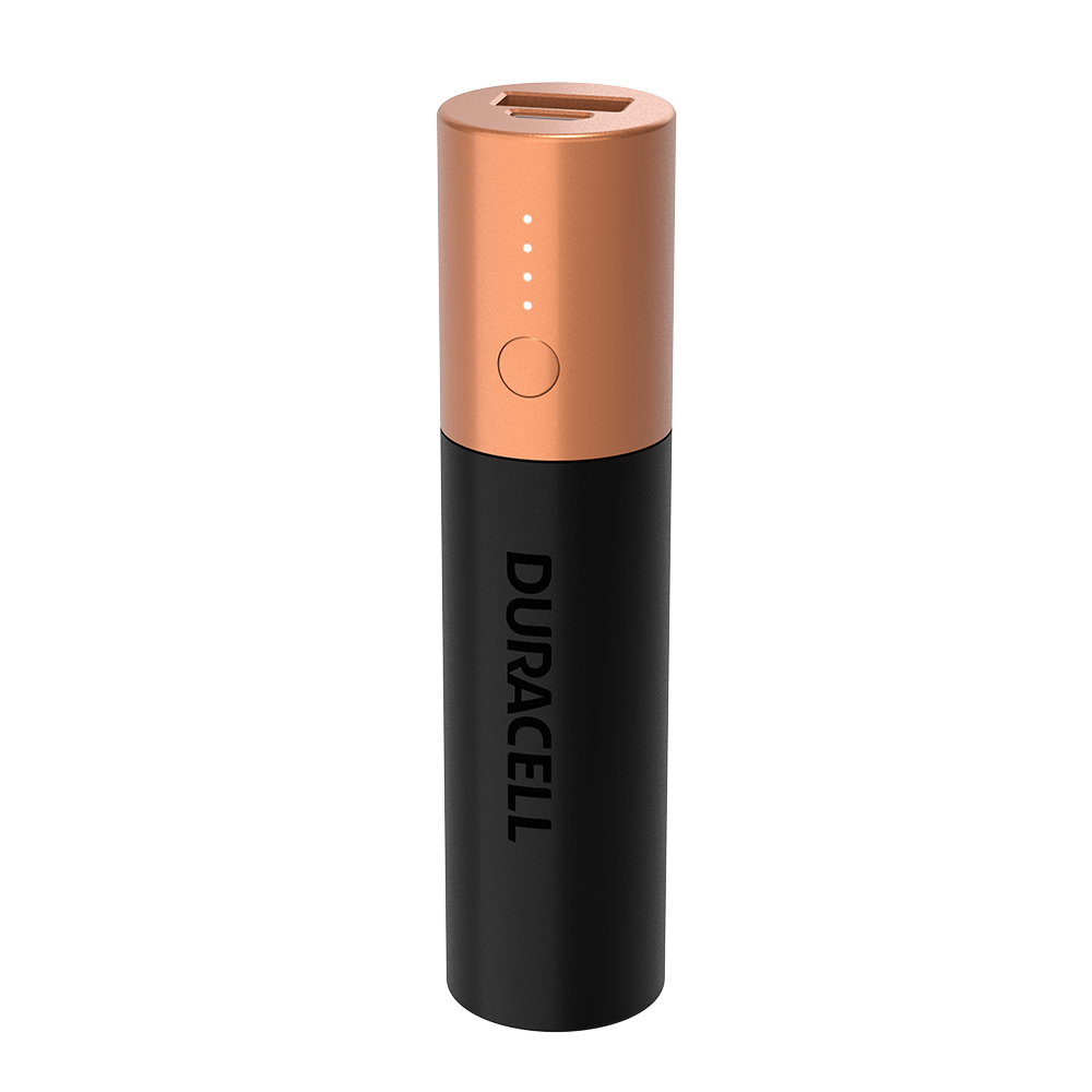 Power bank Duracell 3350 mAh: piccolo caricabatterie